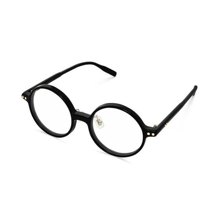 Eydology Delilah Black w Gold Dots Glasses 2