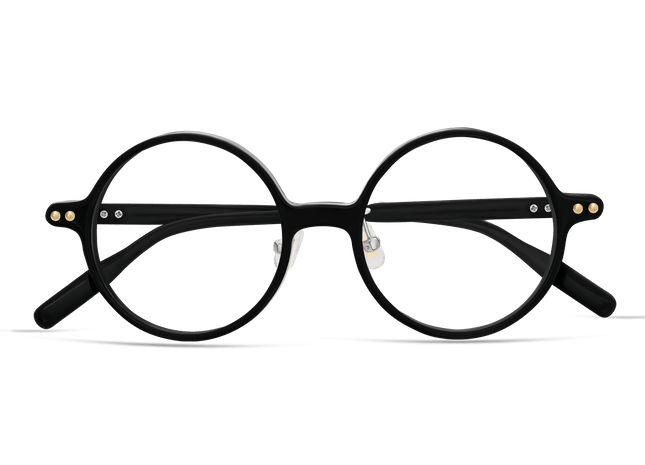 Eydology Delilah Black w Gold Dots Glasses 3