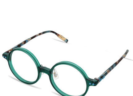 Eydology Delilah Crystal Green Glasses 2