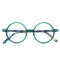 Eydology Delilah Crystal Green Glasses 3