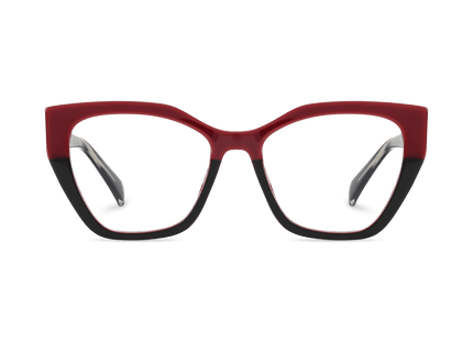 Eydology Denver Black w Red Eyeglasses 2