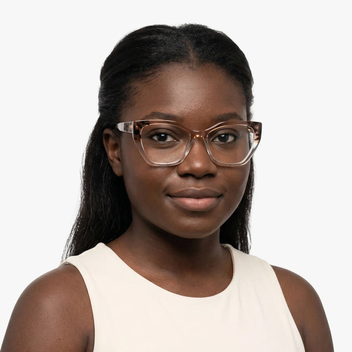 Eydology Denver Champagne Eyeglasses 5