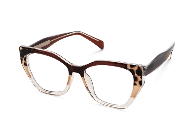 Eydology Denver Crystal Dark Brown Eyeglasses 6