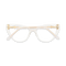 Eydology Destiny Clear Cat Eye Glasses 1