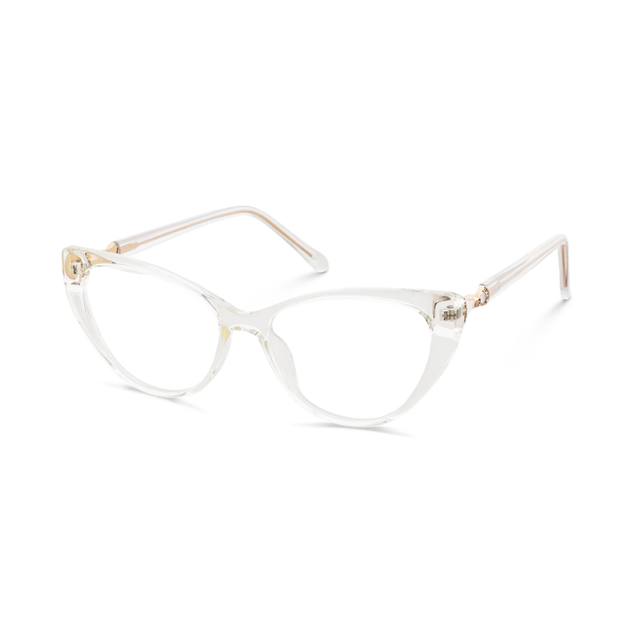 Eydology Destiny Clear Cat Eye Glasses 3