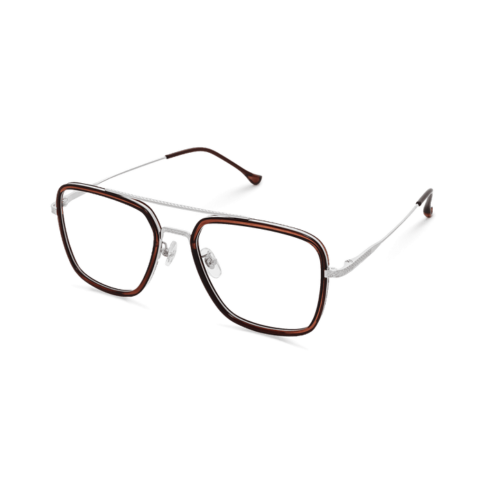 Eydology Devon Brown/Silver Glasses 5