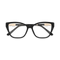 Eydology Diana Black Women's Cat Eye Glasses 1