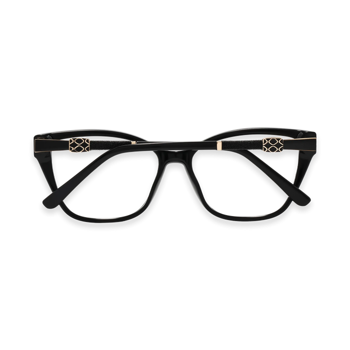 Eydology Diana Black Women's Cat Eye Glasses 5