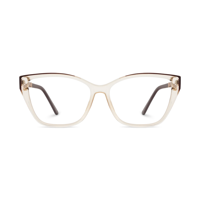 Eydology Diana Cat Eye Champagne Women's Eyeglasses 2