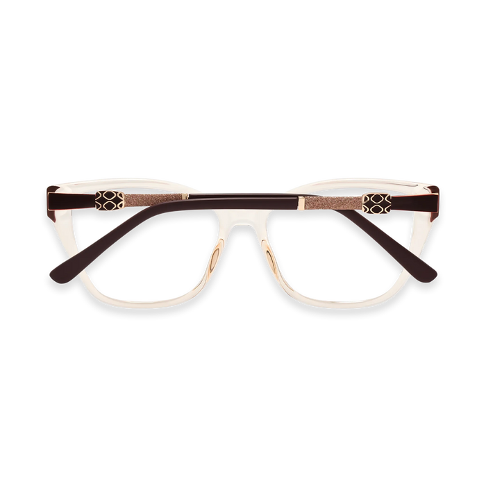 Eydology Diana Cat Eye Champagne Women's Eyeglasses 5