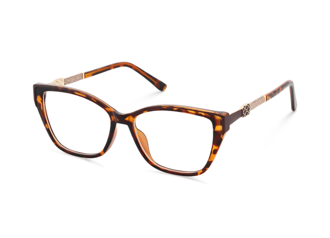 Eydology Diana Cat Eye Tortoiseshell Glasses 3