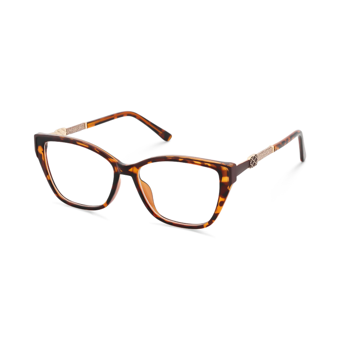 Eydology Diana Cat Eye Tortoiseshell Glasses 3
