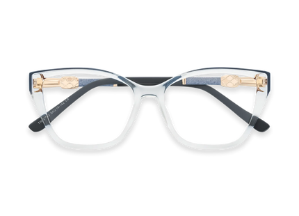 Eydology Diana Clear Cat Eye Glasses for Women 1