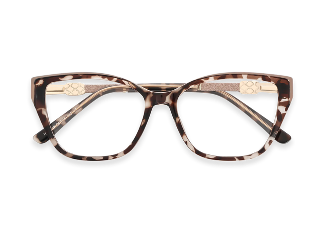 Eydology Diana Tortoiseshell Cat Eye Glasses for Women 1