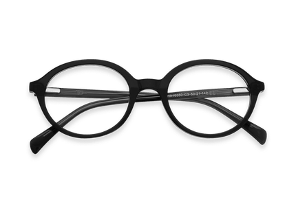 Eydology Dorian Crystal Dark Grey Glasses 1