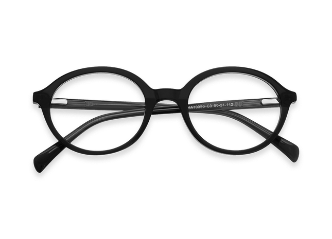 Eydology Dorian Crystal Dark Grey Glasses 1