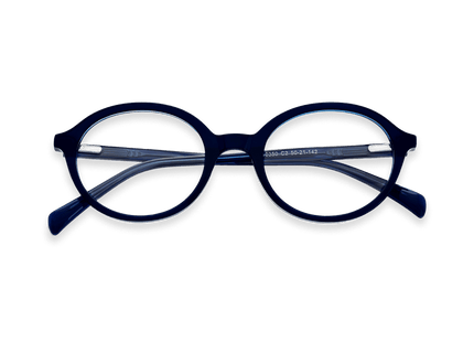 Eydology Dorian Crystal Navy Glasses 1