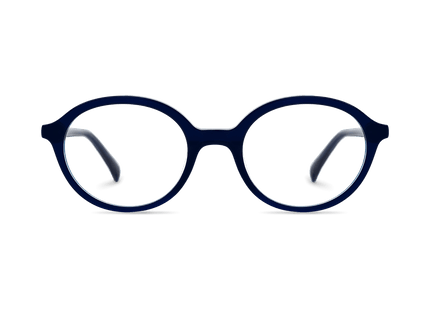 Eydology Dorian Crystal Navy Glasses 2