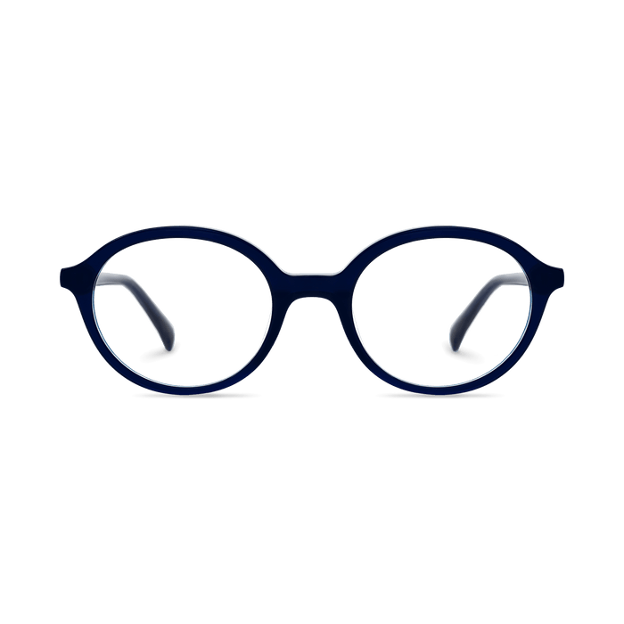 Eydology Dorian Crystal Navy Glasses 2