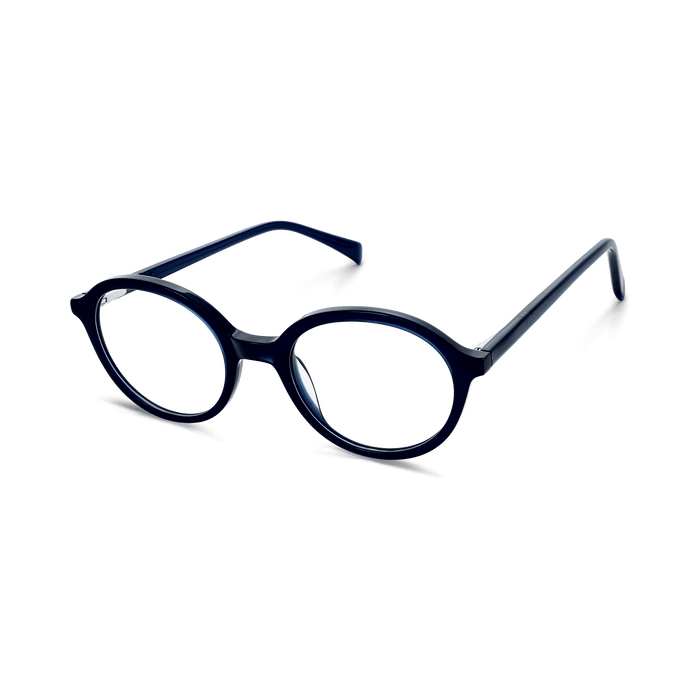 Eydology Dorian Crystal Navy Glasses 3