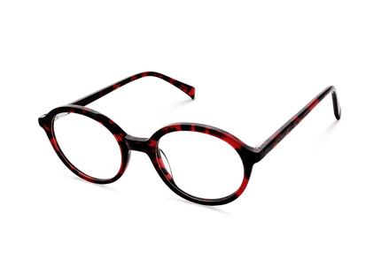 Eydology Dorian Red Tortoise Glasses 3