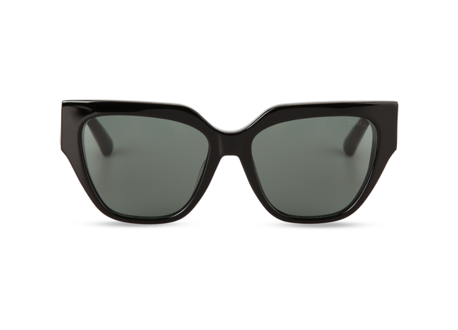 Eydology Edith Black Frame G15 Lens Glasses 1