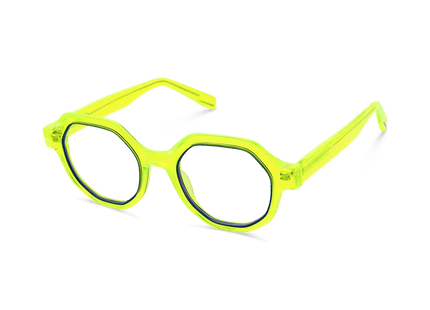 Eydology Eliseo Neon Green Glasses 2