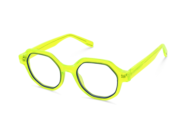 Eydology Eliseo Neon Green Glasses 2