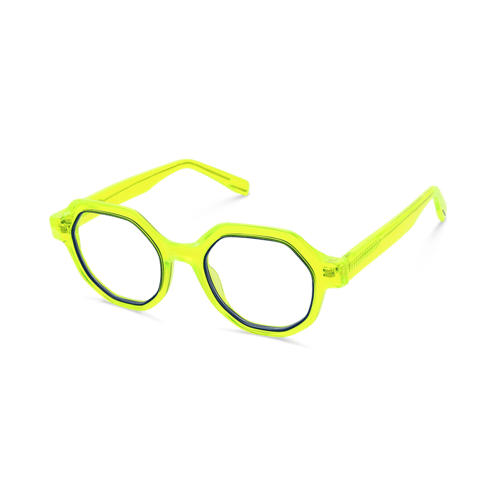 Eydology Eliseo Neon Green Glasses 2