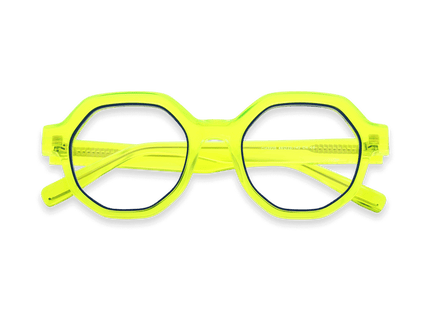 Eydology Eliseo Neon Green Glasses 3