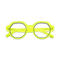 Eydology Eliseo Neon Green Glasses 3