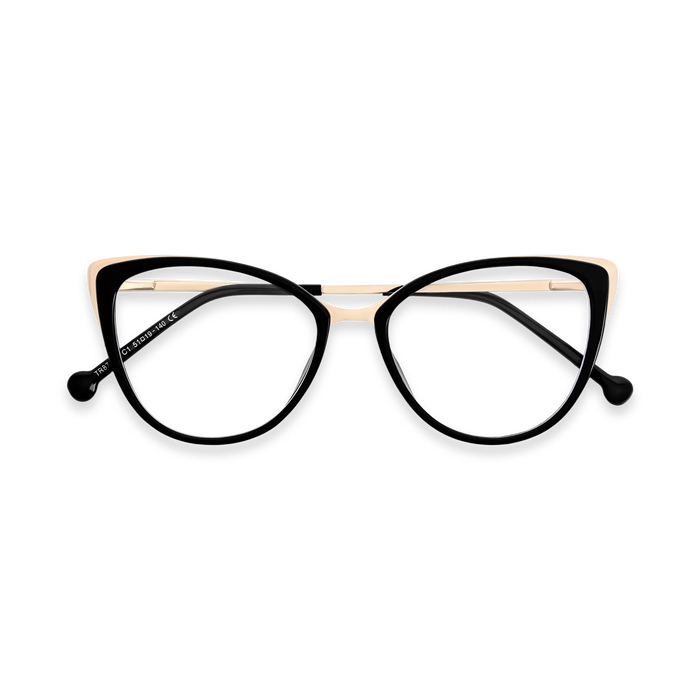 Eydology Eliza Black Glasses 1