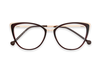 Eydology Eliza Dark Brown Glasses 1