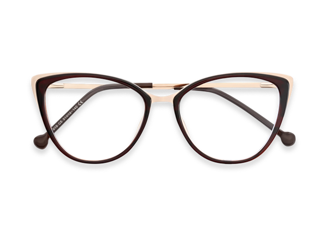 Eydology Eliza Dark Brown Glasses 1