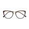 Eydology Eliza Dark Brown Glasses 1