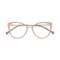 Eydology Eliza Khaki Glasses 1