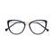 Eydology Eliza Navy Blue Glasses 1