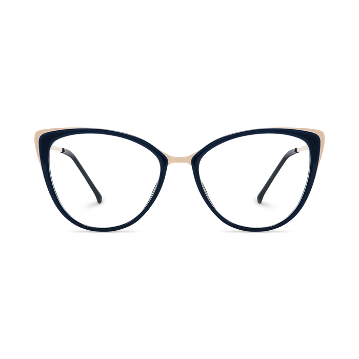 Eydology Eliza Navy Blue Glasses 2
