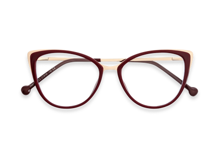 Eydology Eliza Red Glasses 1