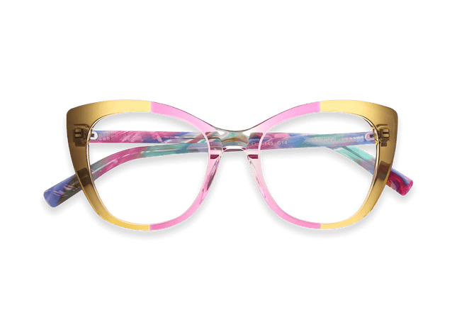 Eydology Elizer Pink Glasses 01