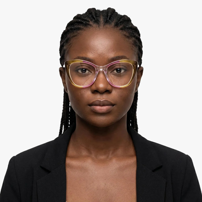 Eydology Elizer Pink Glasses 03