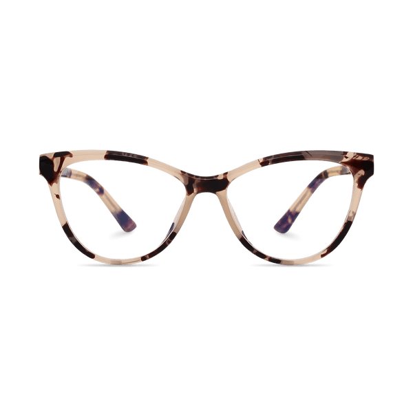 Eydology Elodie Amber Tortoise Glasses 2