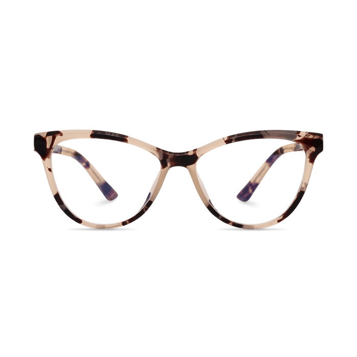 Eydology Elodie Amber Tortoise Glasses 2