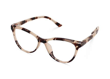 Eydology Elodie Amber Tortoise Glasses 3