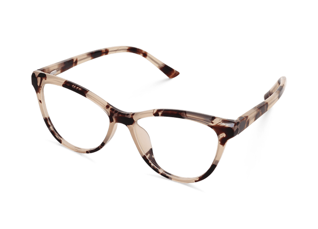 Eydology Elodie Amber Tortoise Glasses 5