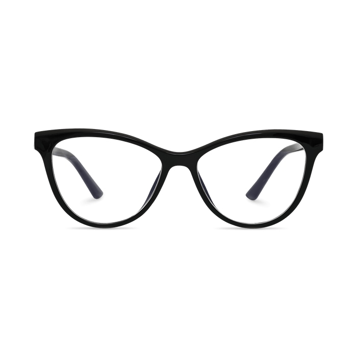 Eydology Elodie Black Glasses 2