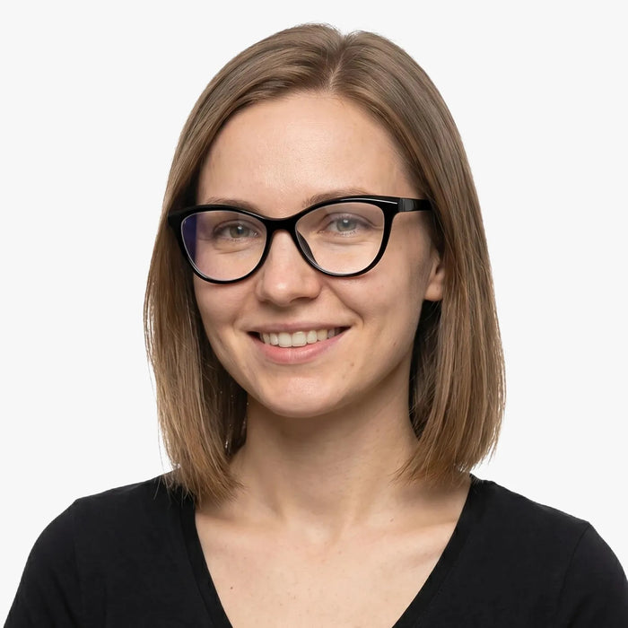 Eydology Elodie Black Glasses 3