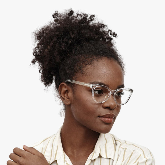 Eydology Elodie Clear Glasses 4