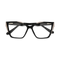 Eydology Elora Black Women's Cat Eye Glasses 1