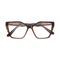Eydology Elora Dark Brown Women's Cat Eye Glasses 1